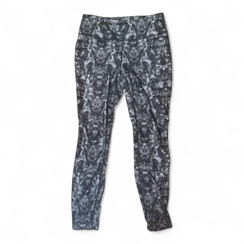 Eddie Bauer Black and Gray Patterned Apparel